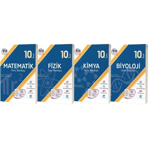 Eis Yayınları 10.Sınıf Sayısal Dersler Soru Bankası Seti