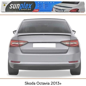 Skoda Octavia  Bagaj Üstü  Spoiler Piano Black