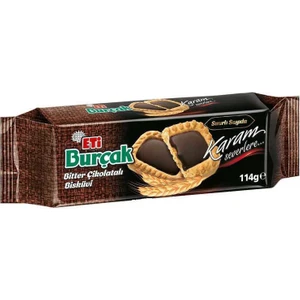 Burçak Bitter Çikolatalı Bisküvi 114 gr