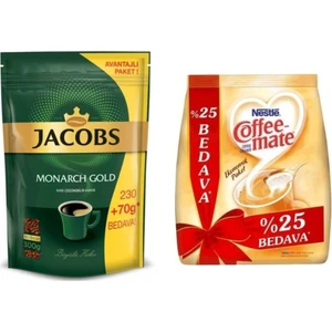 Monarch Gold 230 gr + 70 gr / Nestle Coffe Mate 625 gr