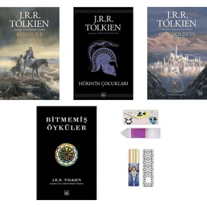 Beren ile Luthien - Hurin'in Çocukları - Gondolin’in Düşüşü - Bitmemiş Öyküler - J. R. R. Tolkien +  Defter + Ayraç