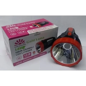 Gold Kama Uzun Mesafeli 15 Ledli Şarjlı El Feneri GK7775