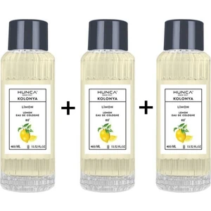 80 Derece Limon Kolonyası 400 ml Pet Şişe x 3 Adet