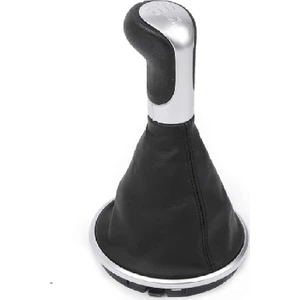 Skoda Fabia 2007 - 2010 Vites Topuzu 5 Ileri Vites Körüğü Gri