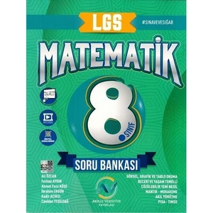 Av Akıllı Versiyon Yayınları 8. Sınıf LGS Matematik Soru Bankası - Ali Özcan