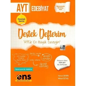 ENS Yayıncılık AYT Türk Dili ve Edebiyatı Destek Defterim - Harun Derin