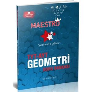 Apotemi Yayınları  Maestro TYT AYT Geometri Soru Bankası - Hasan Zeki İşçi