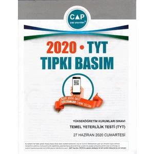 Çap Yayınları 2020 TYT Tıpkı Basım