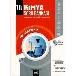 Çap Yayınları 11. Sınıf Fen Lisesi İçin Kimya Soru Bankası - Halit Şengül