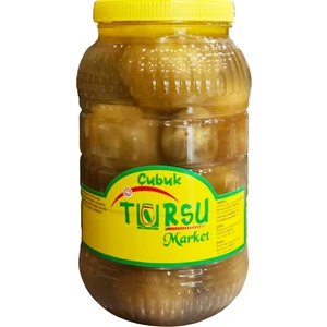 Turşu Market Hakiki Çubuk Yeşil Domates Turşusu Yeşil Domates 3 Lt