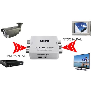 Alfais 5040 Ntsc To Pal 3rca Av Çevirici Dönüştürücü Adaptör Fiyatı