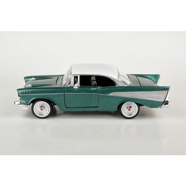 モーターマックス 1957 シェビー ベルエア ローライダー 1/24サイズ Motormax 1957 Chevrolet Belair 1:24 Ölçek Diecast Model Fiyatı