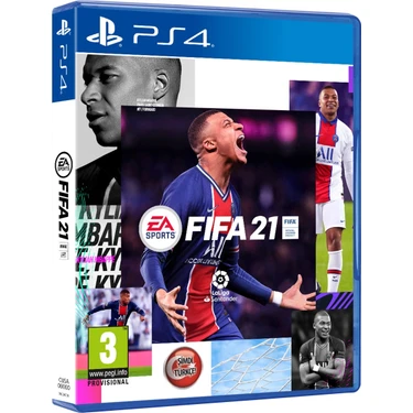 EA Sports FIFA 2021 Türkçe Menü PS4 Oyun Spor Aksiyon Çoklu Oyuncu Desteği ile