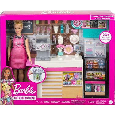 Barbie Kahve Dukkani 30 Cm Sarisin Yuvarlak Hatli Bebek Ve Fiyati