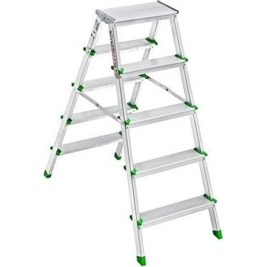 Saraylı Merdiven 5+5 Çift Çıkışlı Metal