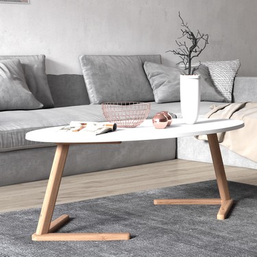 Ruum Store By Dogtas Elipso Orta Sehpa Ahsap Ayakli Opak Fiyati