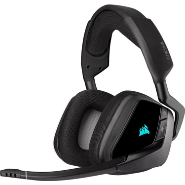 Corsair Void Rgb Elite Carbon Wireless Premium Kulaklık 7.1 Surround Siyah