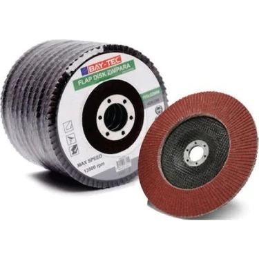 Bay-Tec Flap Disk Zımpara 115 mm 40 Kum (Mk 0200) Fiyatı