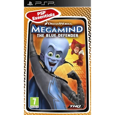 Dreamwork's Megamind The Blue Defender PSP