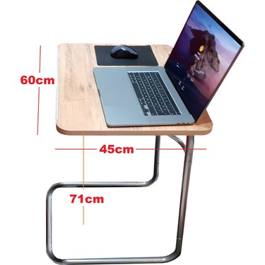 Laptop Sehpasi Ve Masasi Yukseklik Ayarli Tekerlekli Fiyati