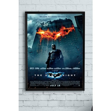 Postermanya The Dark Knight Kara Sovalye Film Afisi Fiyati