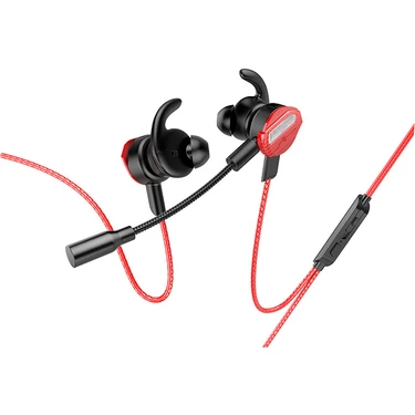Rampage RM-K35 LOYAL 3,5mm Gaming Kırmızı Kulak İçi Mikrofonlu