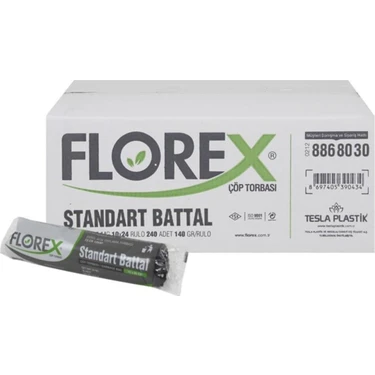 Florex Standart Çöp Poşeti Battal Boy 72 x 95 cm
