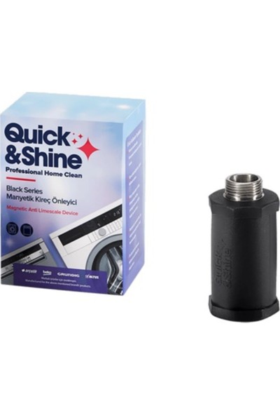 Quick&Shine Black Series Manyetik Kireç Önleyici