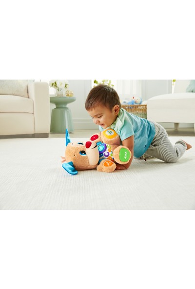 Fisher-Price Eğlen & Öğren Yaşa Göre Gelişim Eğitici Köpekçik (Türkçe) Sesli, Işıklı Oyun Arkadaşı, Mavi Fpn79