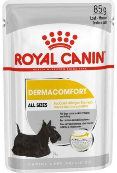 Royal Canin 118101020 Ccn Dermacomfort Loaf Yaş Köpek Maması 85 gr x 12 Adet