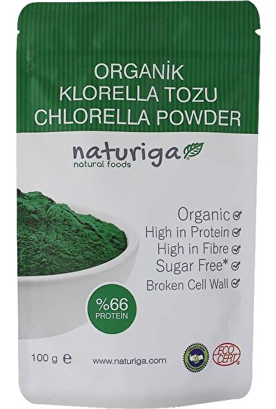 Naturiga Organik Chlorella Tozu 100 gr
