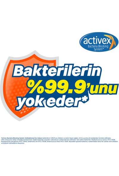 Activex Antibakteriyel Katı Sabun Aktif 4X80 gr