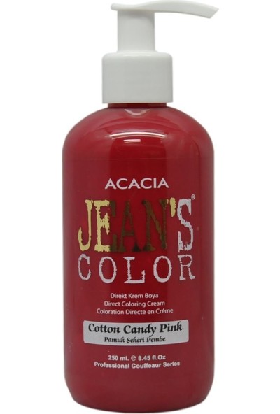 Acacia Jeans Color Saç Boyası Pamuk Şekeri Pembe 250ml