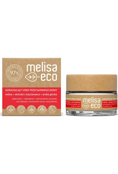 Uroda Melisa Eco Kırışıklık Karşıtı Güçlendirici Krem - Strengthening Anti-Wrinkle Cream