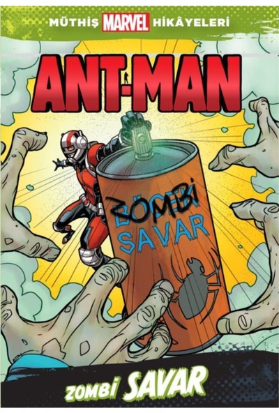 Müthiş Marvel Hikayeleri / Ant-Man Zombi Savar - 7 - 12 Yaş