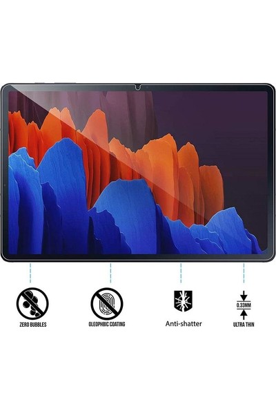 Engo Samsung Galaxy Tab S7 Plus 12.4" SM-T970 Nano Esnek Ekran Koruyucu