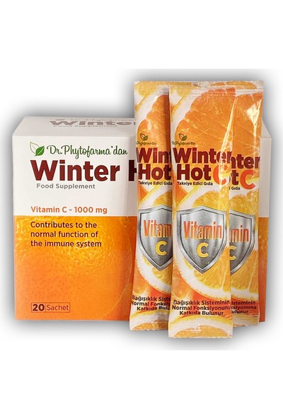 Winter Hot C, Vitamin C, 1000MG