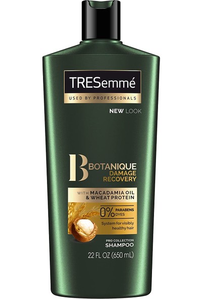 Tresemme Botanique Damage Recovery Shampoo 650 ml Macadamia Oil + Wheat Protein