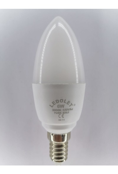 Ledolet Mum LED Ampul 6W E14