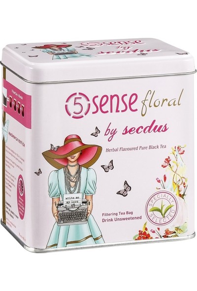 5 Sense Floral Bitki Karışımlı Siyah Çay 30'lu
