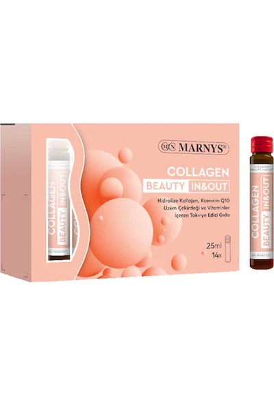 Marnys Collagen Beauty In Out 25 ml x 14 Flakon
