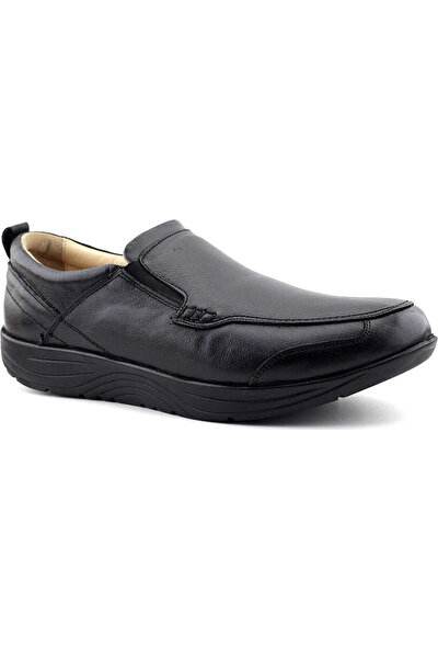 Alme 550-1 Deri Comfort Erkek Ayakkabı-Siyah