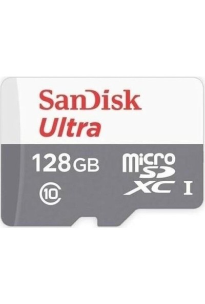 Sandisk Ultra 128GB 100MB/S Microsdxc Uhs-I Hafıza Kartı SDSQUNR-128G-GN6MN