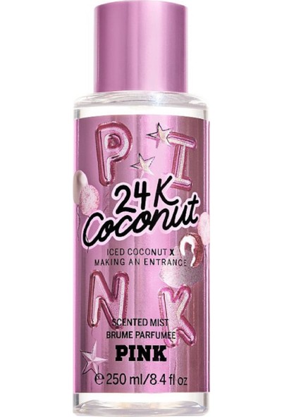 Victoria's Secret Pink 24K Coconut 250 ml Kadın Vücut Spreyi