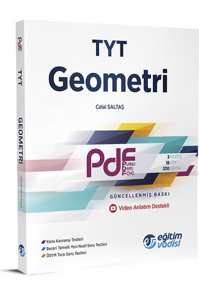Eğitim Vadisi TYT PDF Geometri Video Anlatım Destekli