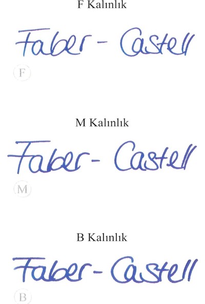 Faber-Castell F Loom Dolma Kalem Metalik Mavi