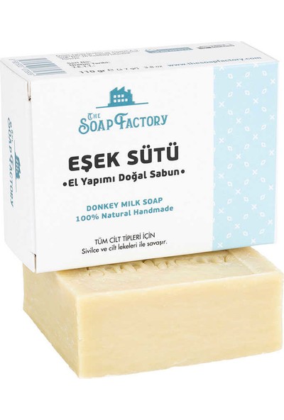 The Soap Factory El Yapımı Eşek Sütü Sabunu 110 gr