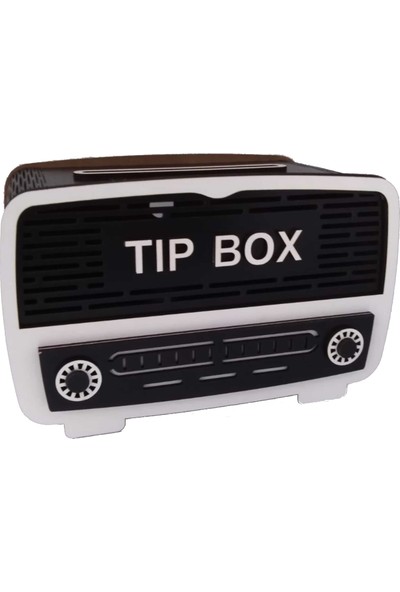 Ayt Reklam Atölyesi Nostalji Radyo Tip Box Bahşiş Kutusu
