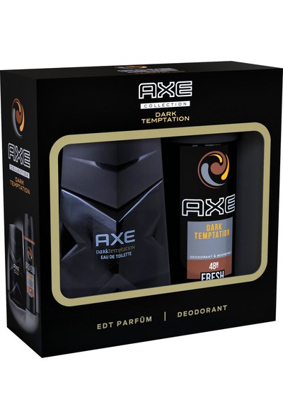 Axe Black Edt Parfüm 100 ML + Axe Dark Temptation Deodorant Sprey 150 ML 2'li Set