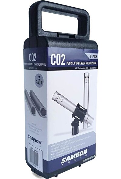 Samson C02 Kalem Kondenser Mikrofonlar (Çift)